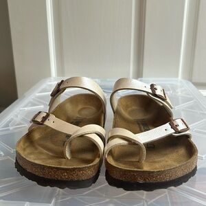 Birkenstock Mayfair graceful pearl white